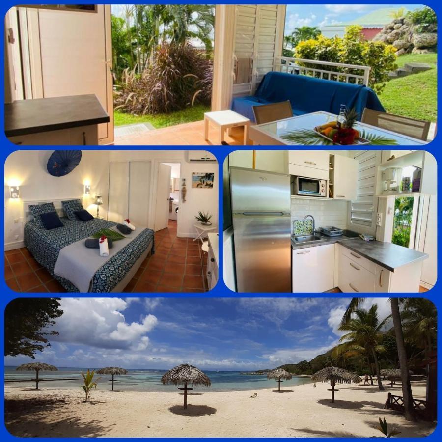 Appartement Rez-De-Chaussee De Villa A 1 Minute De La Plage Saint-Francois  Exterior photo