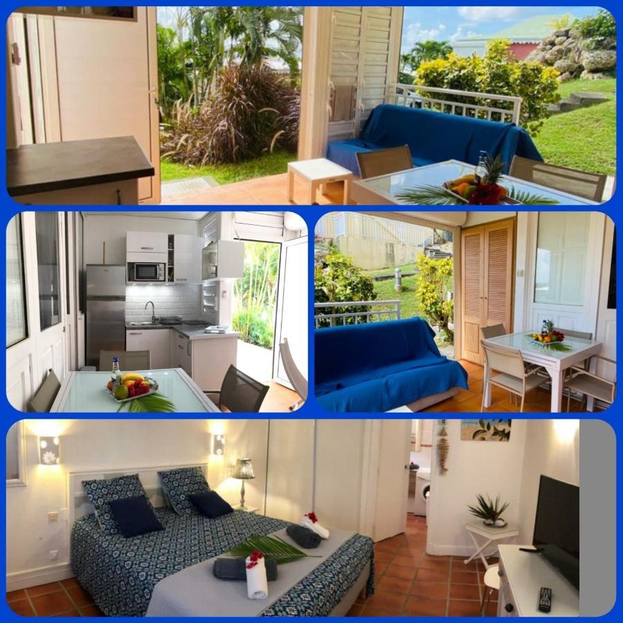 Appartement Rez-De-Chaussee De Villa A 1 Minute De La Plage Saint-Francois  Exterior photo